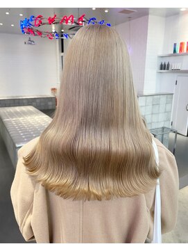 ゲーム 原宿店(GAME) ダブルカラーブロンドベージュカラーケアブリーチハイトーン韓国