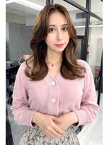 リア 大阪梅田(Ria)&nbsp;～エギョモリくびれヘア　アッシュべージュ～【Ria 大阪 梅田】