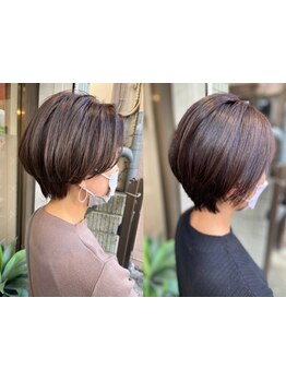 “似合わせ×再現性”が自慢のサロン☆髪のクセや毛流れを見極めたカットでスタイリングも簡単♪
