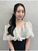 【SEEK 松尾菫菜】ハーフアップ＊ヘアセット