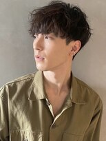 【PARK】メンズマッシュショート×ナチュラルスパイラルパーマ