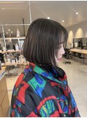 カラートリートメントダブルカラー髪質改善レイヤーカットボブ