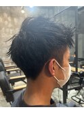 ツイストピンパーマ