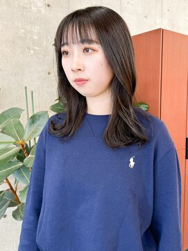 ノエ(noe) ぷつっとロブ×地毛風カラー