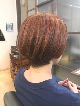 オランジュ美容室 ショートスタイル