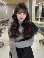 ボタン テンジン(VOTAN tenjin)&nbsp;チョコレートカラー/艶髪/顔周りカット/天神韓国ヘア