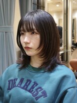 ビュートリアム265(BEAUTRIUM 265) ◆ミディアムレイヤー/レイヤーカット/銀座/顔周りウルフ/momo風