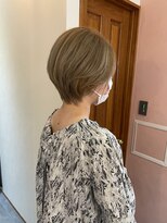 トワ(toi)&nbsp;シナモンベージュ×ショート【横浜/横浜駅】