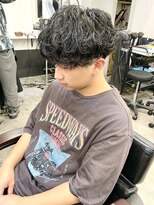 シュプール(SPUL)&nbsp;メンズ波巻きスパイラルパーマ☆