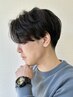 【さりげない流行ヘアに◎】メンズカット+根本立ち上げorダウンパーマ  ￥7600