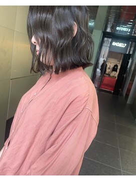 ガリカ 大名(Gallica) 【恒吉佐央理】ブリーチなしダブルカラーで叶う透明感グレージュ