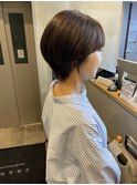 女性らしさ◎ひし形ショート