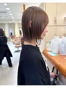 モリオ フロム ロンドン サッポロファクトリー店(morio FROM LONDON) 札幌ボブ 大人かわいいぱつっと外ハネボブ