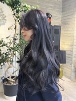 ヲタク(wotaku.)&nbsp;ダークグレーグレージュラベンダーカラースーパーロング髪質改善