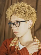 ディレクター佐藤悠希★スパイキーショート【ミルクティーベージュ】★