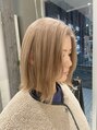 アグ ヘアー フルオール 所沢店(Agu hair fruor)&nbsp;ハイトーンベージュ（髪質改善/白髪ぼかし/ハイライト/所沢）