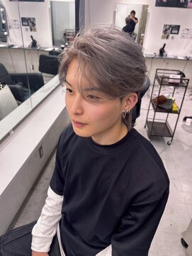 メンズサロン キング 梅田店(Men’s salon K!ng) 波巻きツイストスパイラルパーマ/フェザーパーマ/眉毛/メンズ