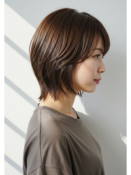 アントワープトーキョー(antwerp TOKYO) 30代40代50代外ハネミディアムレイヤーフェイスレイヤー髪質改善