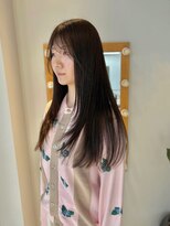 ヌープヘアーアイス(NUUP.hair ici)&nbsp;20代30代大人可愛い髪質改善カラーアッシュグレージュ透明感