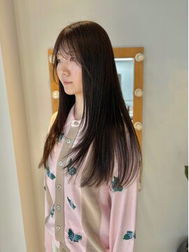 ヌープヘアーアイス(NUUP.hair ici) 20代30代大人可愛い髪質改善カラーアッシュグレージュ透明感