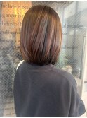 地毛活かしハイライトカラー◎カンマテ