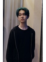 ディドゥダ(di doo dah)&nbsp;センターパート×エメラルドカラー