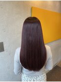 チェリーレッド暖色カラーボルドーワインレッド春カラー