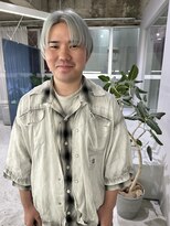 キオク(KIOX) ハイトーン/ブリーチ/ブルーカラー/栄/名古屋/髪質改善/メンズ