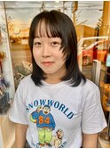 内巻きスタイル