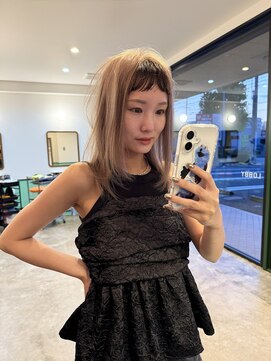 ロビー(LOBBY) オン眉なハイトーン