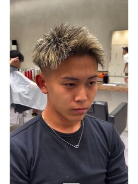 ルースト 京都河原町店(ROOST) 金メッシュ×ツイスト×ジェット