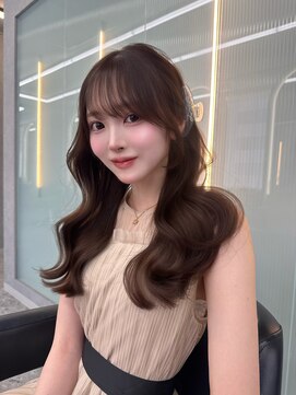 ボタン ハカタ(VOTAN hakata) @votan_juri/博多/顔周り/韓国ヘア/ベージュカラー