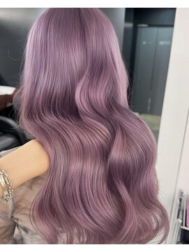 ベレーザ 渋谷神南(Beleza) 16502ブリーチダブルカラーバーガンディラベンダーパープル