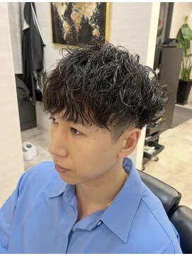 アントレース 東池袋店(UNTRACE) 緩め波巻パーマ【メンズ/バーバー/理容室】