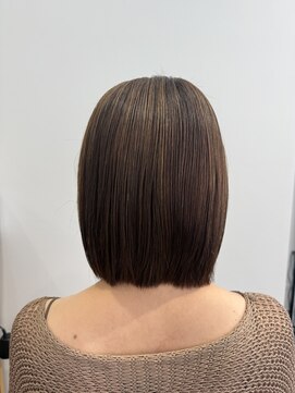 ルスリー 横浜店(Lsurii) 横浜駅/髪質改善縮毛矯正/黒髪/小顔