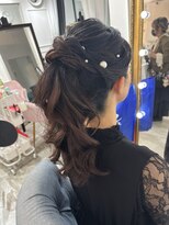 セット アンド バイ ルゥーダ 品川駅前店(SET and..by Rouxda.)&nbsp;ポニースタイル