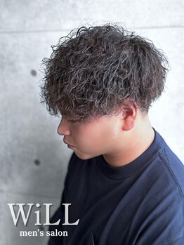 men's salon WiLL 阪急茨木【ウィル】の写真/【茨木/men's】パーマのプロが創る再現性抜群のスタイル!個性を活かしたデザインで周囲からの印象も◎