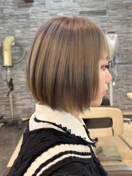ヘアアンドビューティ ガーデン ベルモール店(HAIR AND BEAUTY GARDEN) 宇都宮ショートカット白髪染め切りっぱなしボブ大人ショートボブ