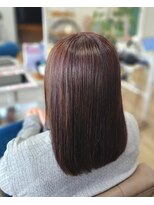 ヘアアトリエ ナイン(hair atelier nine) ヘッドスパ/チェリーレッド/ハイレイヤーウルフ/髪質改善/福島市