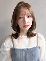 リヤン 表参道(lyann) アンブレラカラーうる艶髪ピンクベージュイメチェンうるツヤ