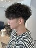 【長島指名/メンズ】メンズカット+特殊パーマ［レイヤーカット］