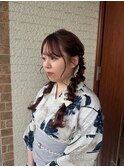 girlyな編み下ろしツイン♪