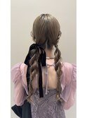 お呼ばれヘアアレンジ