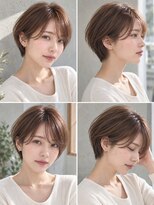 ワゴンバイアフロート(Wagon by afloat)&nbsp;大人可愛い小顔ショート××透明感ブラウン/20代30代40代/池袋