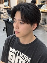シーフ 千葉(Cyf)&nbsp;MEN’S/リバースセンターパート/ニュアンスパーマ/Ryoka