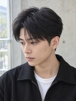 シー 白楽町エスパーク店(she.) 黒髪ツーブロックマッシュ