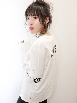 キューズ クラブ(cuz KLUB) 【cuzKLUB】カジュアルお団子アレンジ