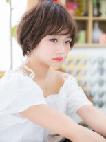 カバーヘア イヴ 戸頭店(COVER HAIR EVE)&nbsp;*EVE戸頭*前下がりボブ★くせ毛風ラブカールｂ