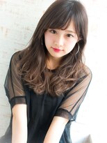 ミョンシル&nbsp;【myonsil】シースルーバング♪秋冬ラベンダーグレージュカラー