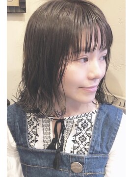 ヘアーアンドメイク グリーン(hair&make green) ゆるふわ外はねボブ【東十条/王子/赤羽/イルミナ/髪質改善】